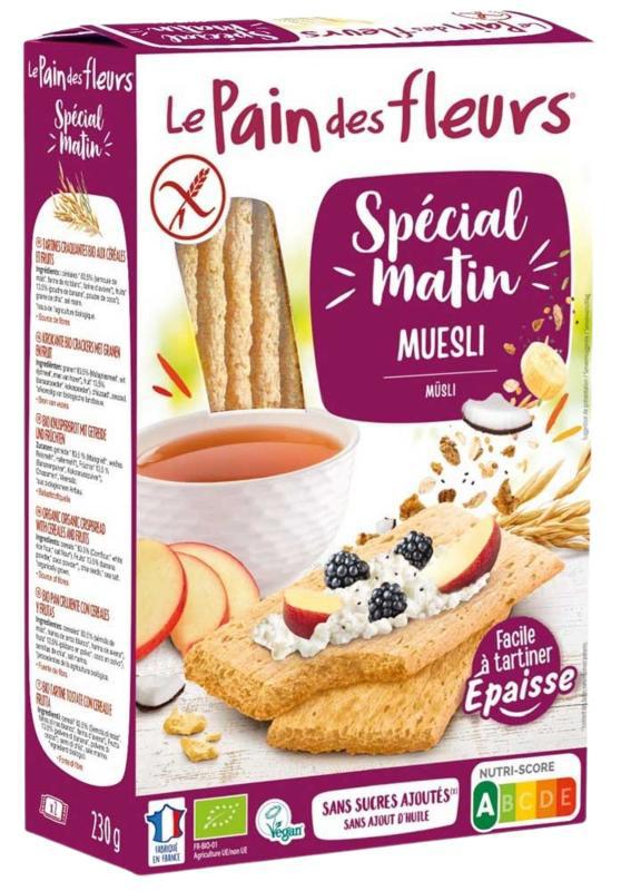 Special matin muesli ontbijtcrackers bio