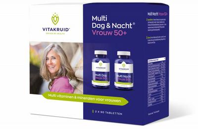 Vitakruid Vitakruid Multi Dag & Nacht Vrouw 50+ 2 x 90