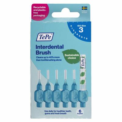 TePe Interdentale ragers original blauw 0,6mm maat 3