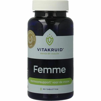 Vitakruid Vitakruid Femme Hormoonsupport oa Maca & Saffraan