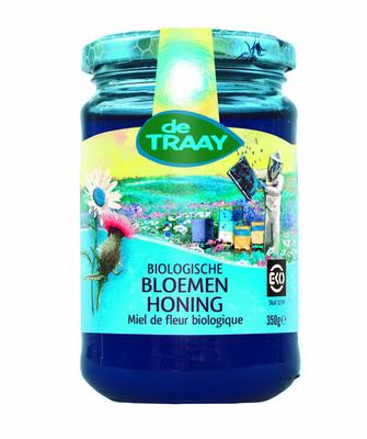 de Traay Bloemen honing vloeibaar bio