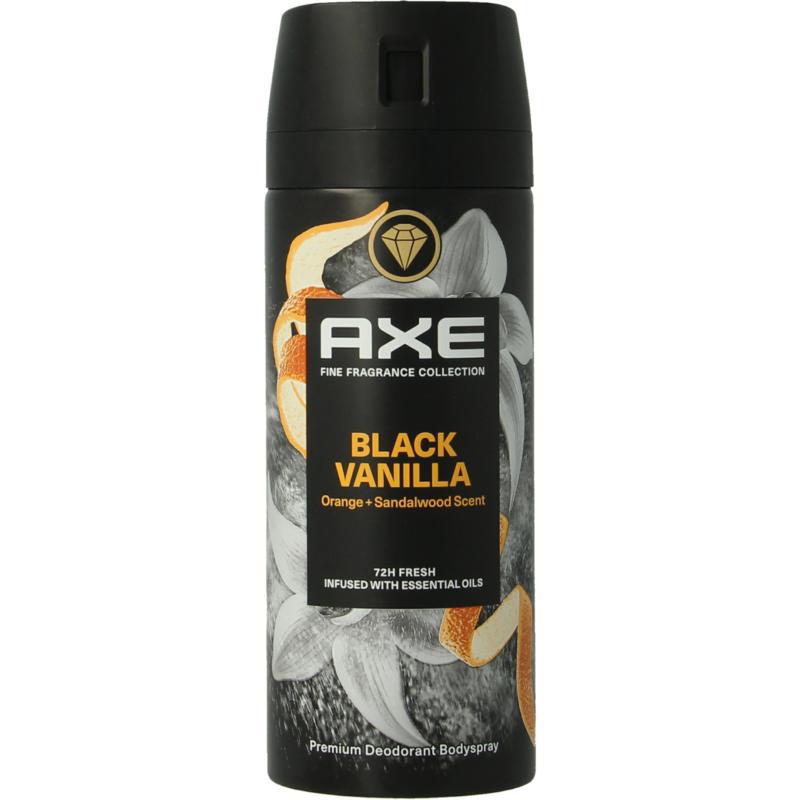 Deodorant bodyspray black vanilla