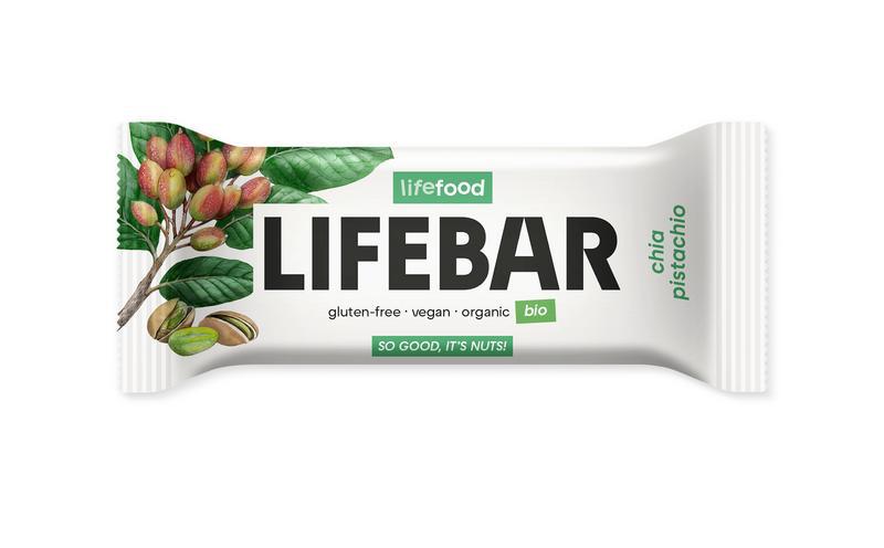Lifebar chia pistachio bio raw