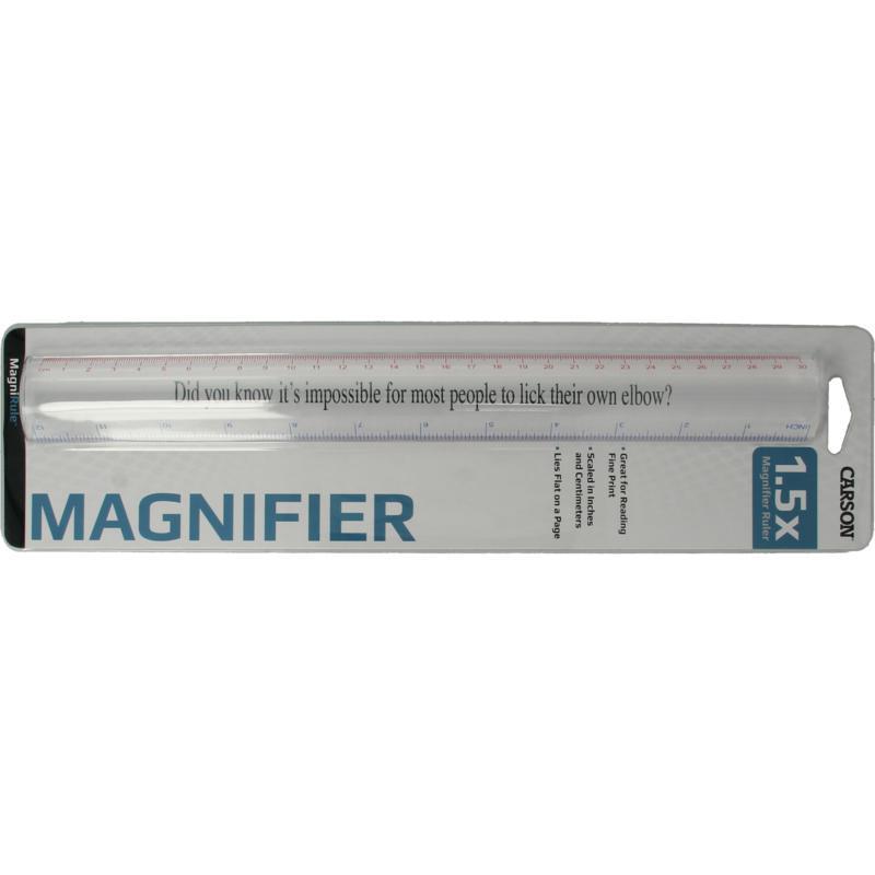 Vergrootglas leeslineaal 31cm