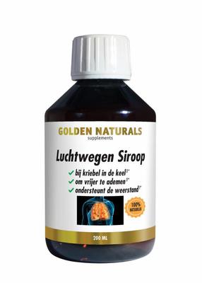 Golden Naturals Luchtwegen siroop