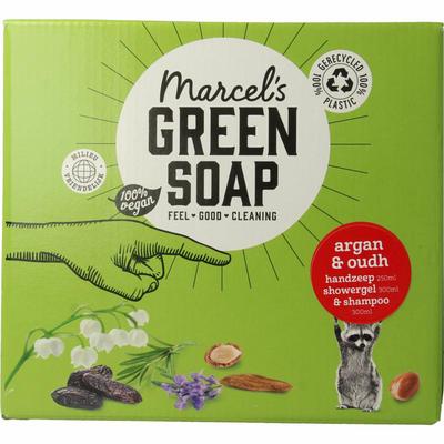 Marcel's Green Soap Giftbox argan & oudh