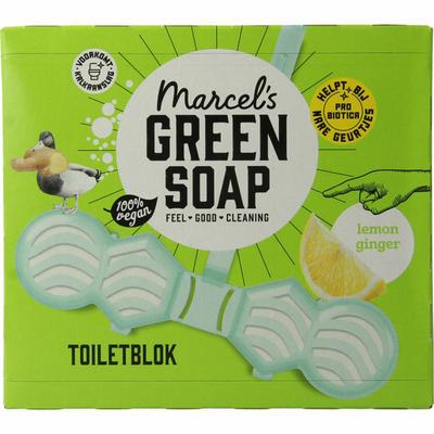 Marcel's Green Soap Toiletblok citroen & gember