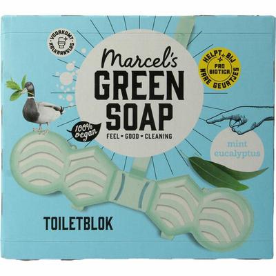 Marcel's Green Soap Toiletblok munt & eucalyptus