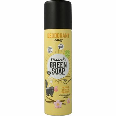 Marcel's Green Soap Deospray vanilla cherryblossom