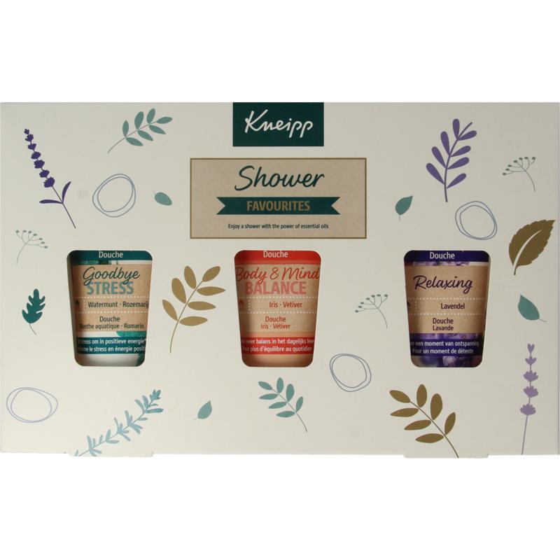Geschenkverpakking shower favourites