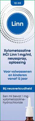 Linn Neusspray xylometazoline 1mg