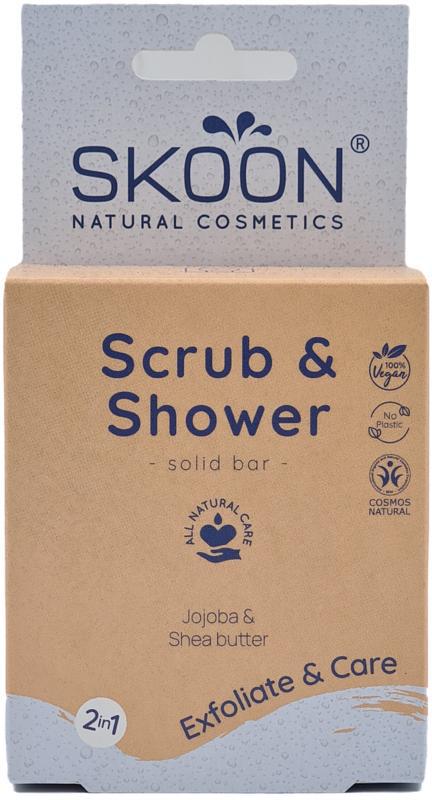 Solid scrub & shower