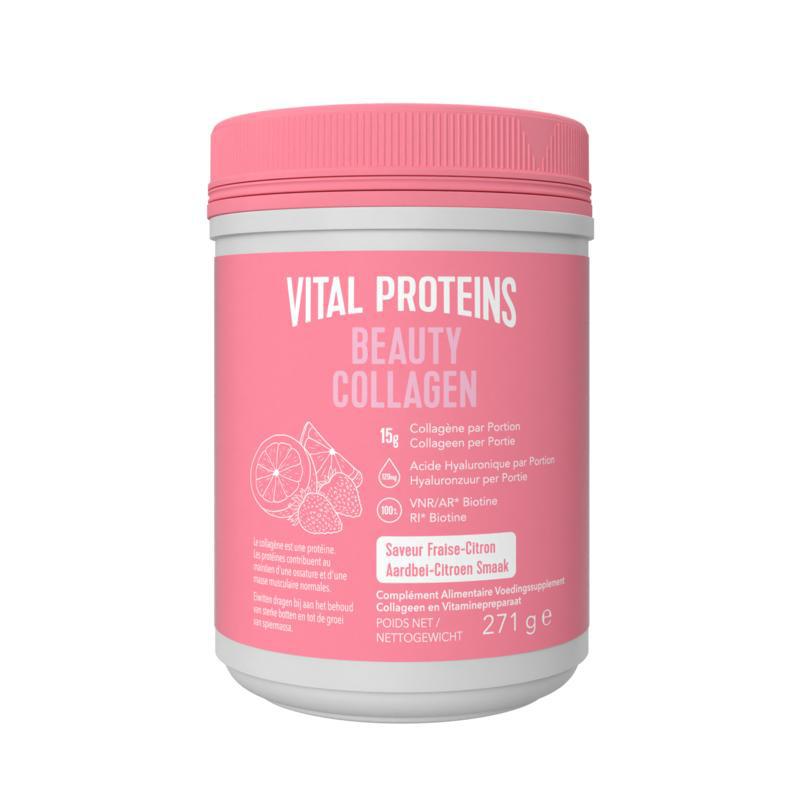 beauty collagen strawberry and lemon 271 gr