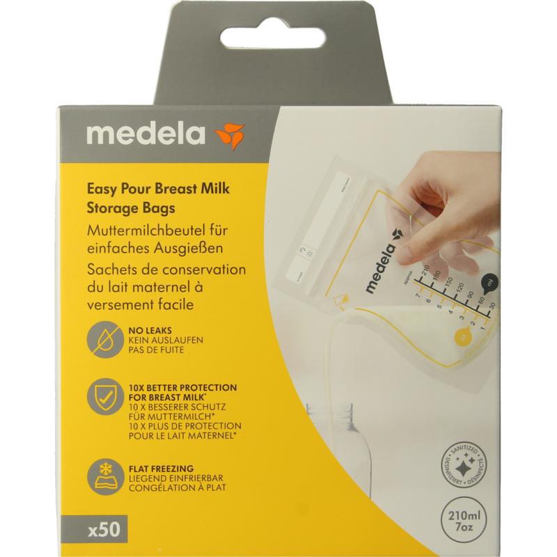 Moedermelk bewaarzakjes 210ml