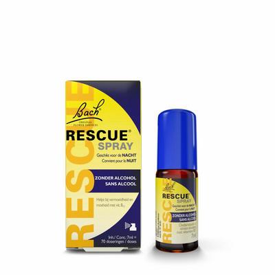 Bach Rescue remedy nacht spray zonder alcohol