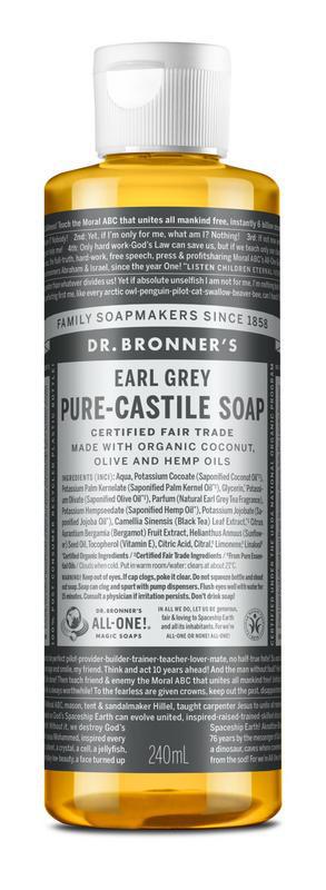Liquid soap earl grey
