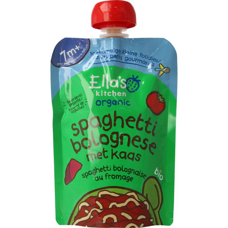 Spaghetti bolognese met kaas 7+ maanden bio