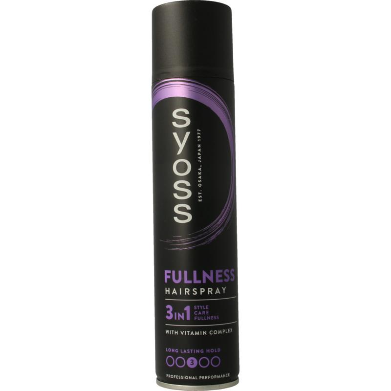 Hairspray fullness