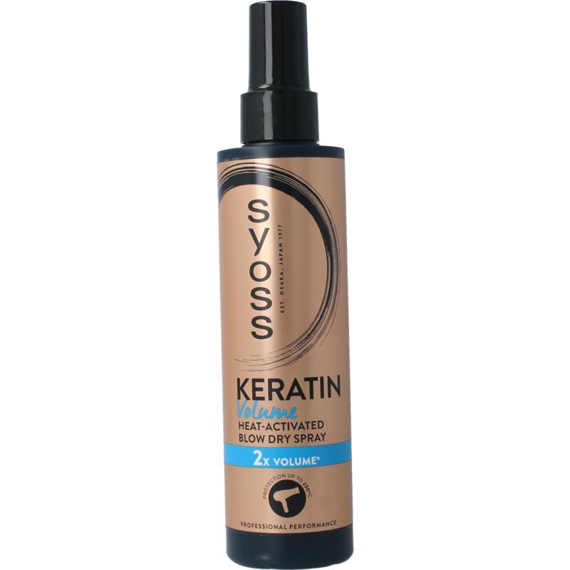 Keratine volume heatprotection spray
