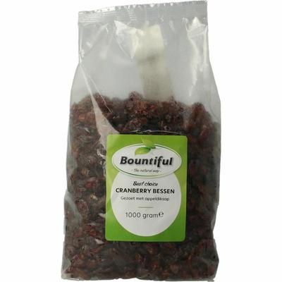Bountiful Cranberries gezoet met appeldiksap