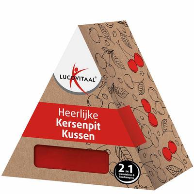 Lucovitaal Kersenpit kussen vierkant