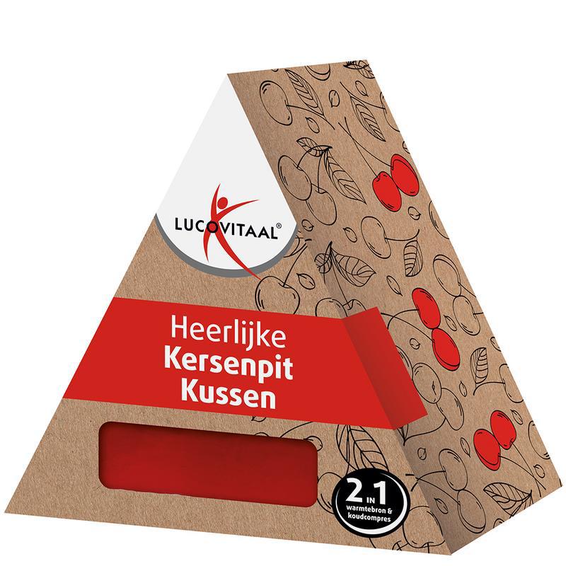 Kersenpit kussen vierkant
