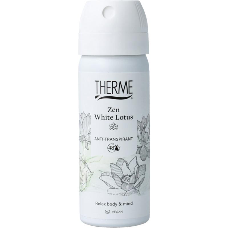 Zen white lotus anti-transpirant