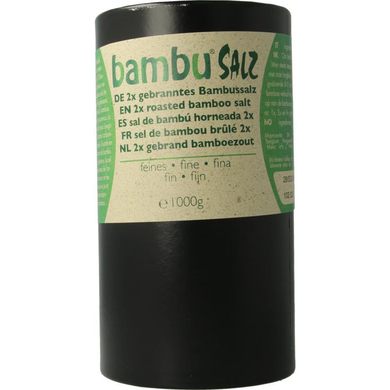 Bamboezout fijn 2x gebrand