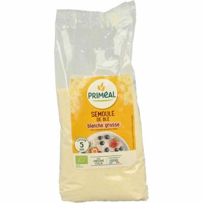 Primeal Griesmeel witte tarwe grof bio