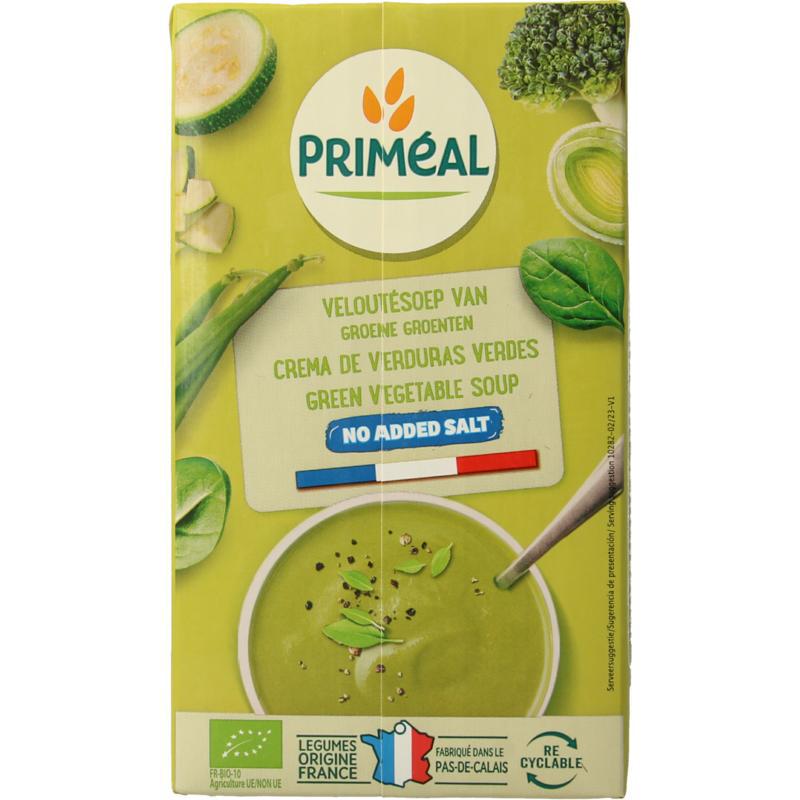 Groene groentesoep bio