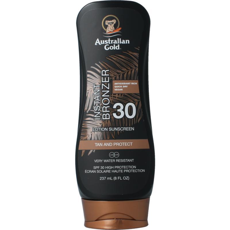 Lotion bronzer SPF30