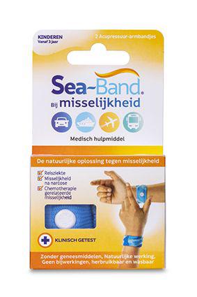 Polsband kinderen blauw