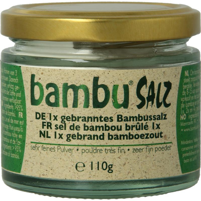 Bamboezout zeer fijn 1x gebrand