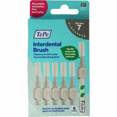 TePe Interdentale ragers original grijs 1.3mm maat 7