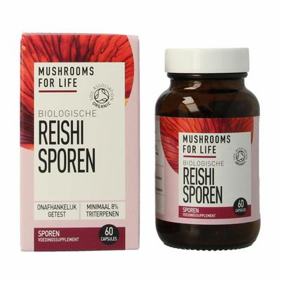 Mushrooms for Life Reishi spore paddenstoel bio