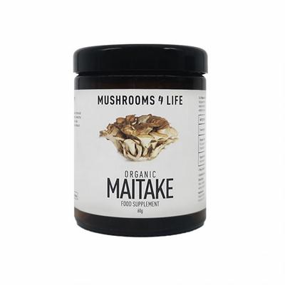 Mushrooms for Life Maitake padddenstoelen poeder bio