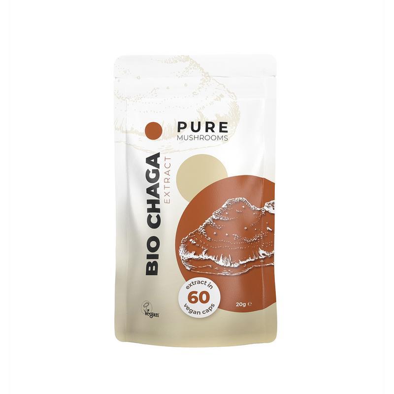 Chaga paddenstoel extract bio