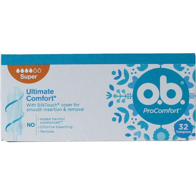 Tampons procomfort super