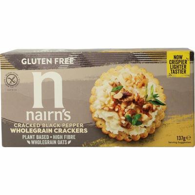 Nairns Cracker volkoren pepper