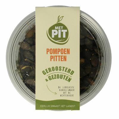 Met PIT Pompoenpitten geroosterd/gezouten