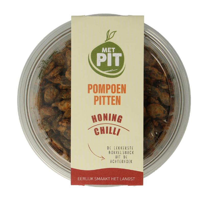 Pompoenpitten honing chili