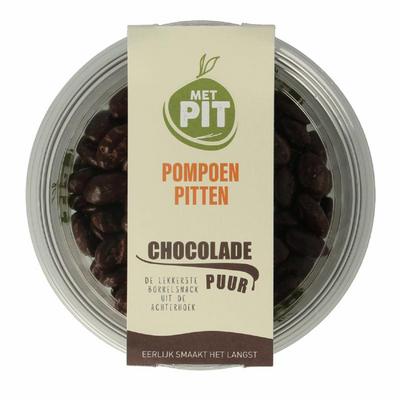 Met PIT Pompoenpitten pure chocolade