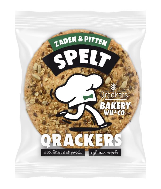 Crackers spelt zaden/pitten bio