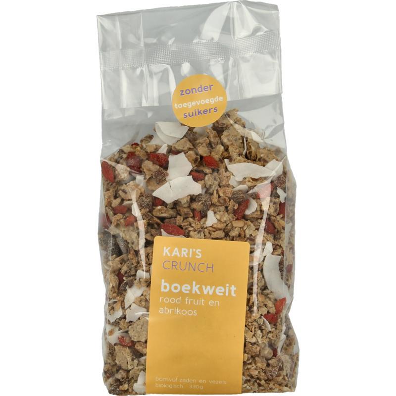 Granola boekweit rood fruit bio