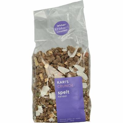 Kari's Crunch Granola spelt kaneel bio