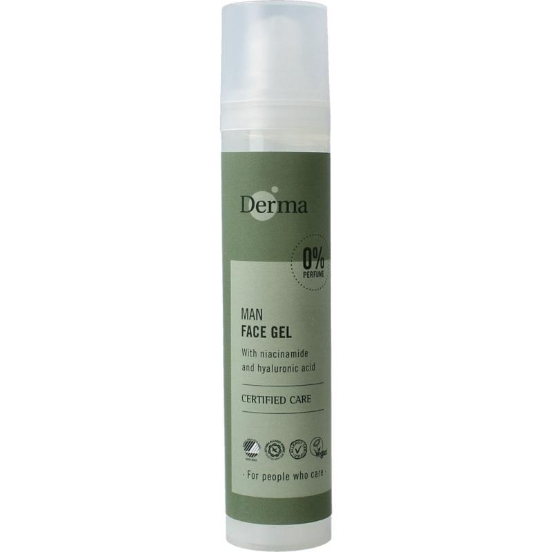 Man face gel