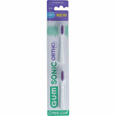 GUM Sonic ortho batterij tandenborstel refill