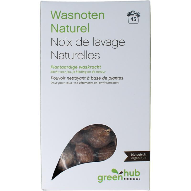 Wasnoten met waszakje katoen