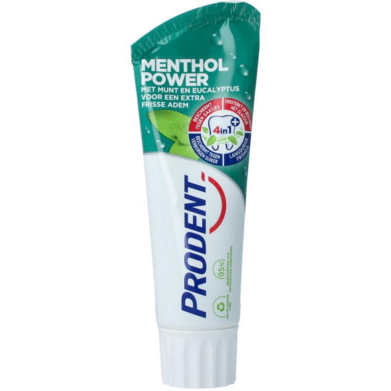 Tandpasta menthol power