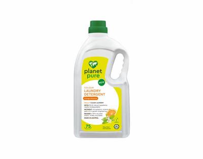 Planet Pure Wasmiddel vloeibaar gekleurde was orange